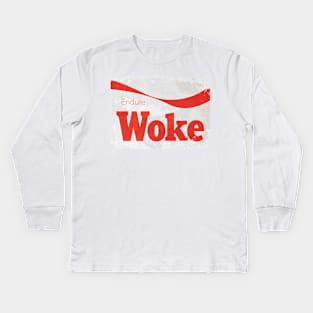 Woke Tattered Kids Long Sleeve T-Shirt